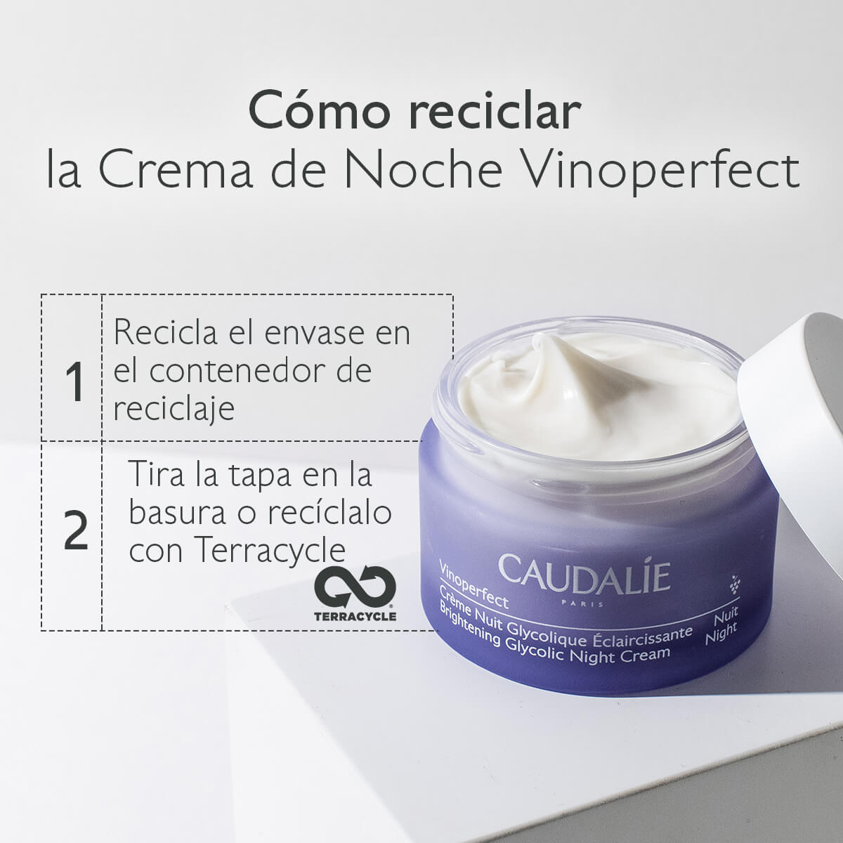 VINOPERFECT CREMA DE NOCHE ILUMINADORA GLIC&Oacute;LICA